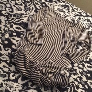 Stripped Form fitting Dress